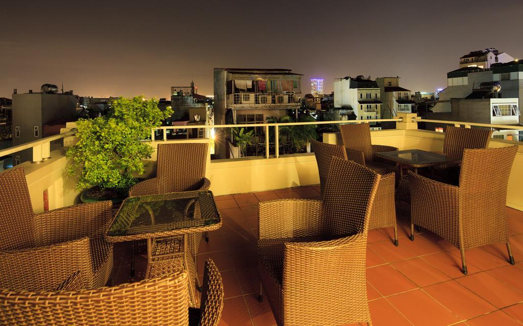Hanoi Starlight Boutique Hotel Restoran gambar